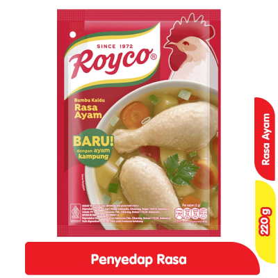 Royco Bumbu Penyedap Rasa Kaldu Ayam 220 g