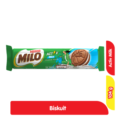 Milo Activ Biskuit Krim Susu 104 g