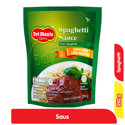 Del Monte Saus Spageti Refill 250 g