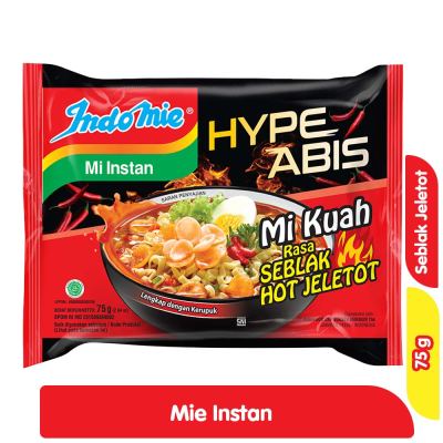 Indomie Hype Abis Mi Instan Seblak Hot Jeletot 75 g