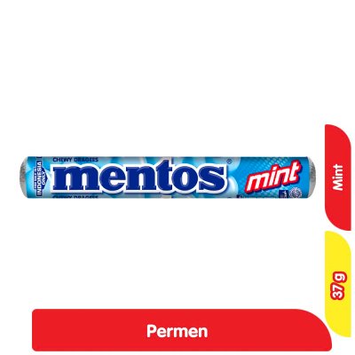 mentos Permen Mint Roll 37 g