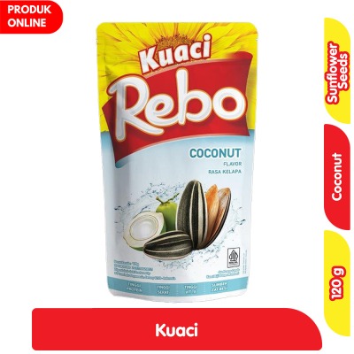 Rebo Kuaci Biji Bunga Matahari Kelapa 120 g