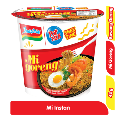 Pop Mie Snek Time Mi Instan Cup Goreng 43 g